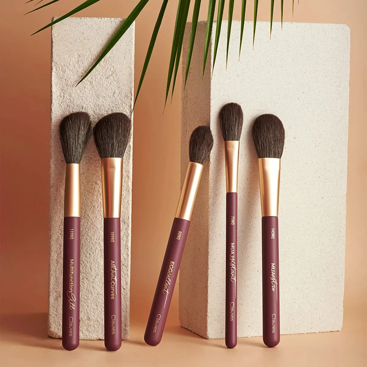 Clavier Nature&More II Makeup Brush Eye Shadow Foundation Cosmetic Brushes Beauty Soft High-quality Bristles Make Up Tools — image 2