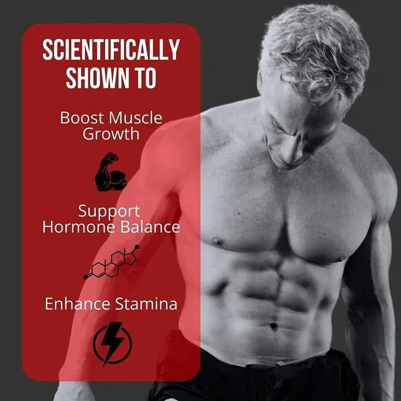 Muscle Builder Supplement - Hormone Balance Muscle Growth and Strength Promote Metabolism Improve Athletic Performance — image 6