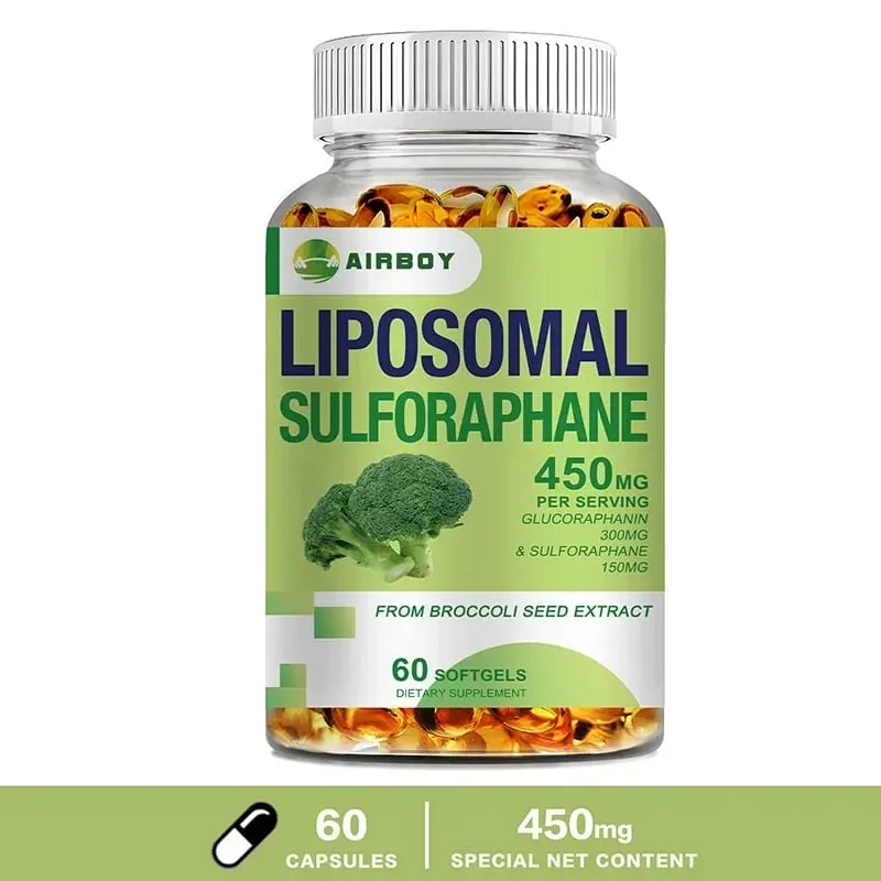 Liposomal Sulforaphane 450mg - Antioxidant Heart Supplement Immunity BoostingSupplement — image 10