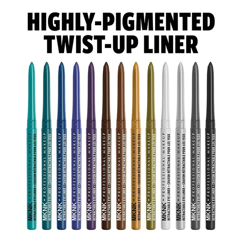 Crayon Eyeliner Gel noir imperméable, 8 couleurs, résistant aux taches, longue durée, maquillage pour les yeux adapté aux débutants, stylo à haute teneur en pigments — image 5
