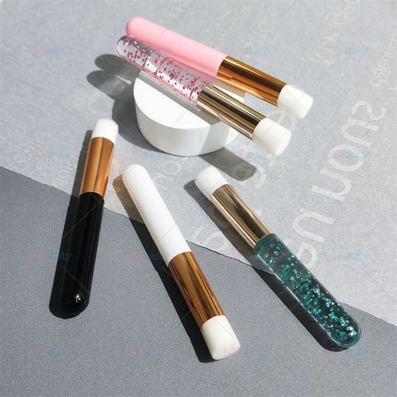 Libeauty ขายส่งแปรงทำความสะอาดขนตาสำหรับขนตา Glitter Lash แชมพูแปรงจมูก Pore ทำความสะอาดเครื่องมือแต่งหน้า — image 1