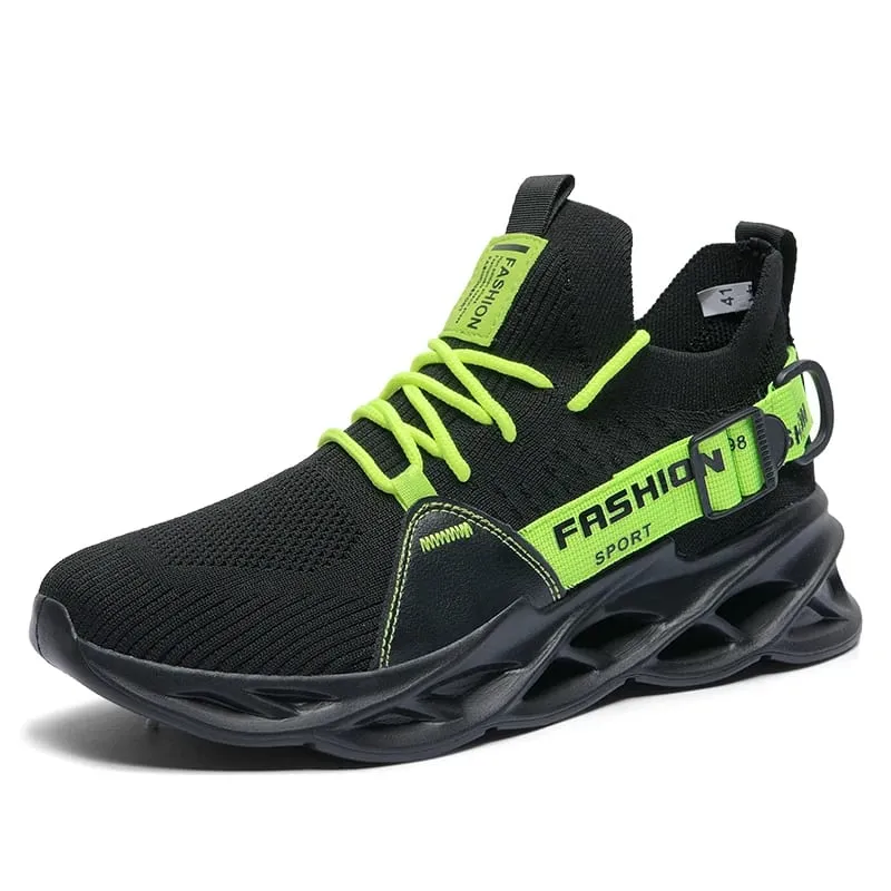 Sneakers Men Mesh Breathable Casual Men Shoes Unisex Light Soft Thick Sole Hole Couple Shoes Athletic Sneakers Women Shoes — image 12