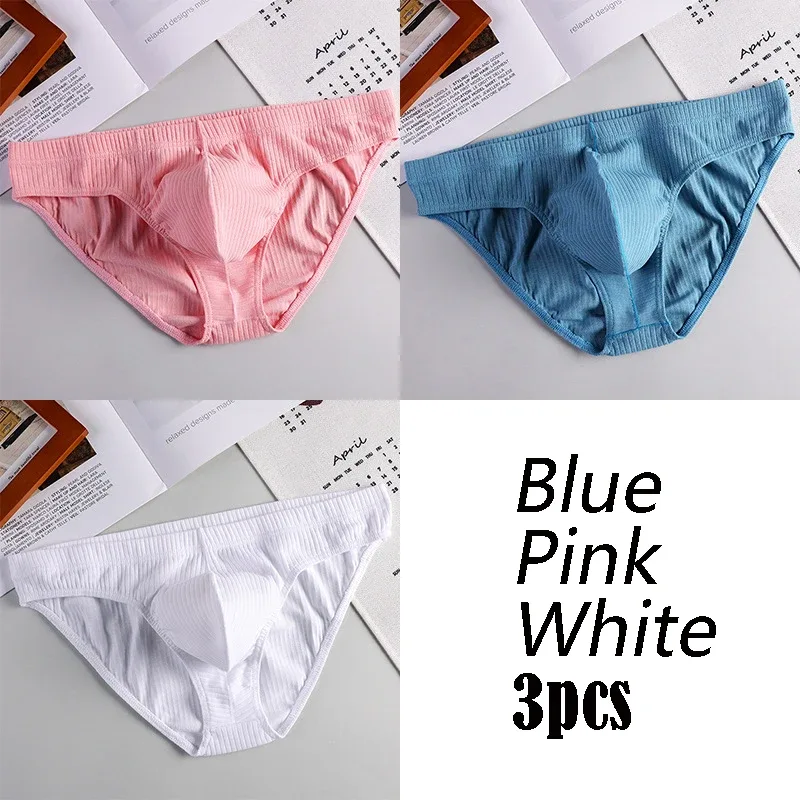 Nuovo Solido 1 pz/3 pz Biancheria Intima di Cotone Uomo Breve Hot Shorts Mens Slip Ropa Interior Hombre Traspirante Taglia M2XL ST-MK56 — image 8
