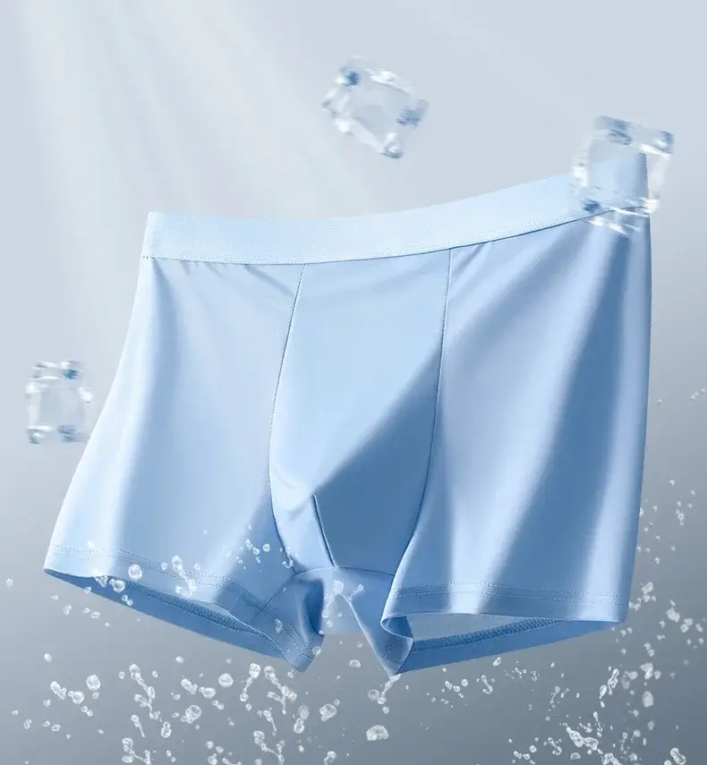 3PCS Big Size Underwear Men Boxer Breathable Soft Men's Boxer Briefs Sporty Boxers Men's Square Panties Shorts Sexy Unerderwear — image 5