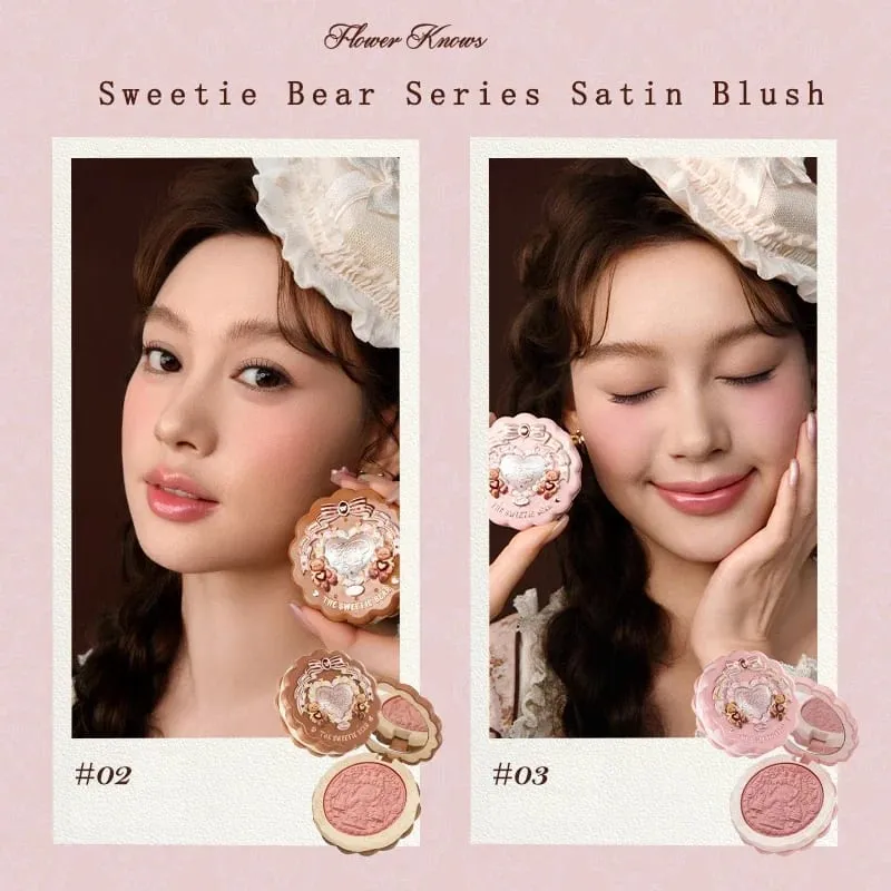 Sweety Bear Cookie Collection Kit de fabrication virale brillant à lèvres crème blush correcteur — image 5