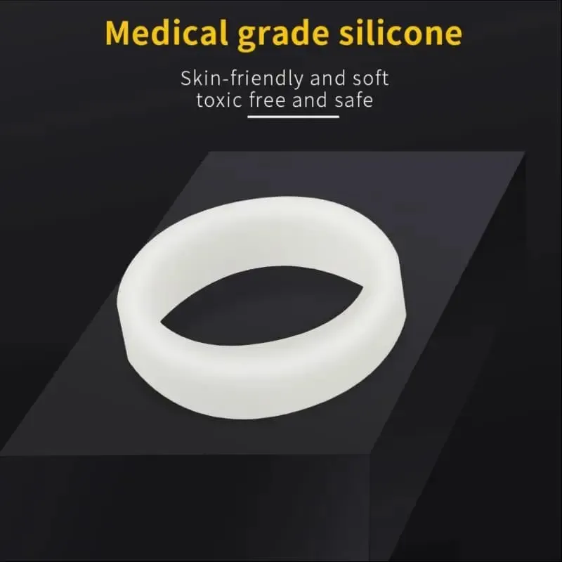 1 ชิ้นชายอวัยวะเพศชายแหวนซิลิโคนแหวน Cock ชายล็อค Ejaculation Scrotal Ball Stretcher Anillo Hombre Cockring เพศของเล่นสำหรับผู้ชาย — image 3