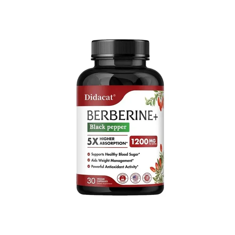 แคปซูลเสริม Berberine พรีเมี่ยม 1200 MG รองรับระบบภูมิคุ้มกันหัวใจและหลอดเลือดสุขภาพหัวใจและระบบทางเดินอาหาร — image 9