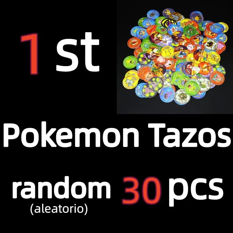 1a/2a/3a edizione Ash Ketchum Starter Tap Collection Card per Poke mon Tazos Album Trainer Round Pogs Cheetos Chipitaps — image 5