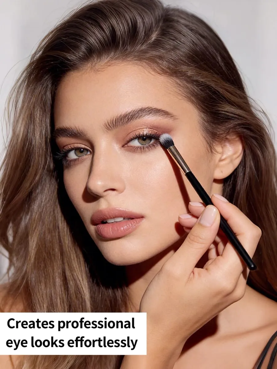 3Pcs Professionelle Augen Make-Up Pinsel Set Weiche Synthetische Faser Lidschatten Blending Pinsel Kleine Detail Schönheit Kosmetische Werkzeuge — image 4