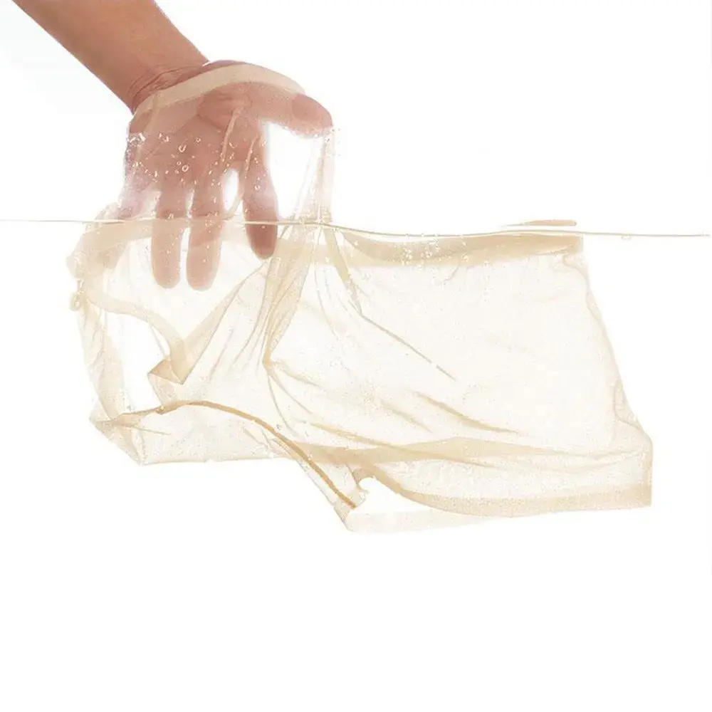 Herrenunterwäsche, transparente Boxer, Ausbuchtung, Eisseide, durchsichtige Unterhose, sexy Slips, niedrige Taille, Höschen, Dessous, Dessous — image 3