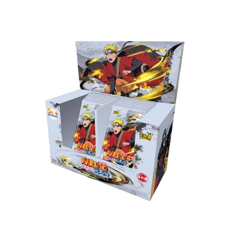 Véritable carte NARUTO combat chapitre série complète jeu de cartes carte de Collection dessin animé jouets pour enfants entourant les cadeaux de vacances. — image 8