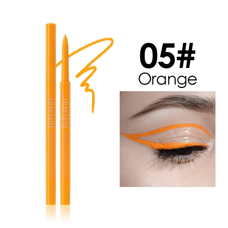 1PC White Matte Eyeliner Gel Pen Long Lasting Waterproof Eye Liner Pencil Quick-drying Non-smudge Eye Makeup for Women Cosmetics — image 16