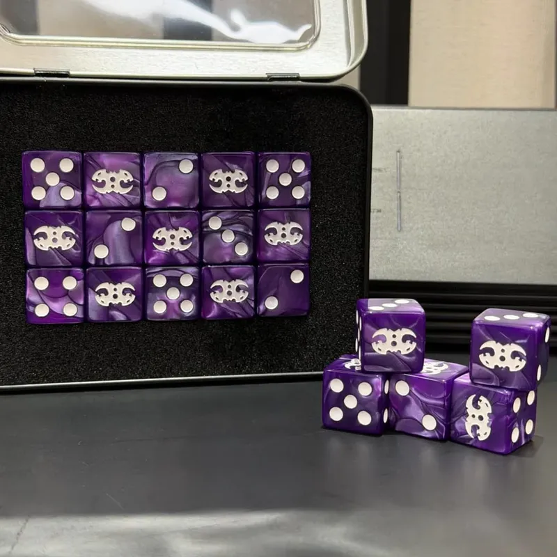 15PCS 16mm/0.63inch D6 Wargaming Dice Set for Tabletop Miniatures Game Damage Tracking Army Faction Themed Dice Tokens — image 22