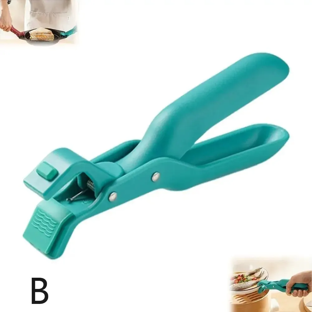 Mehrzweck-Anti-Verbrühungs-Schüsselhalter-Clip, einfarbig, Anti-2-Verbrühungs-Haus-Clip-Werkzeuge, Silikon, Küche — image 11