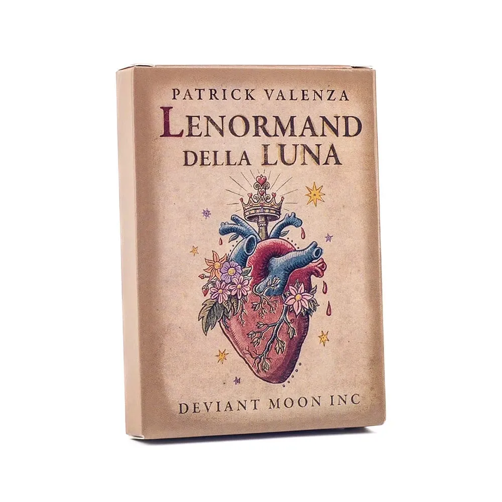 Lenormand Della Luna Mazzo di Tarocchi 36 Pz Divinazione Destino Tarocchi Carte Oracle Intrattenimento per feste Carte da gioco da tavolo 7.3 * 10.2 cm — image 2