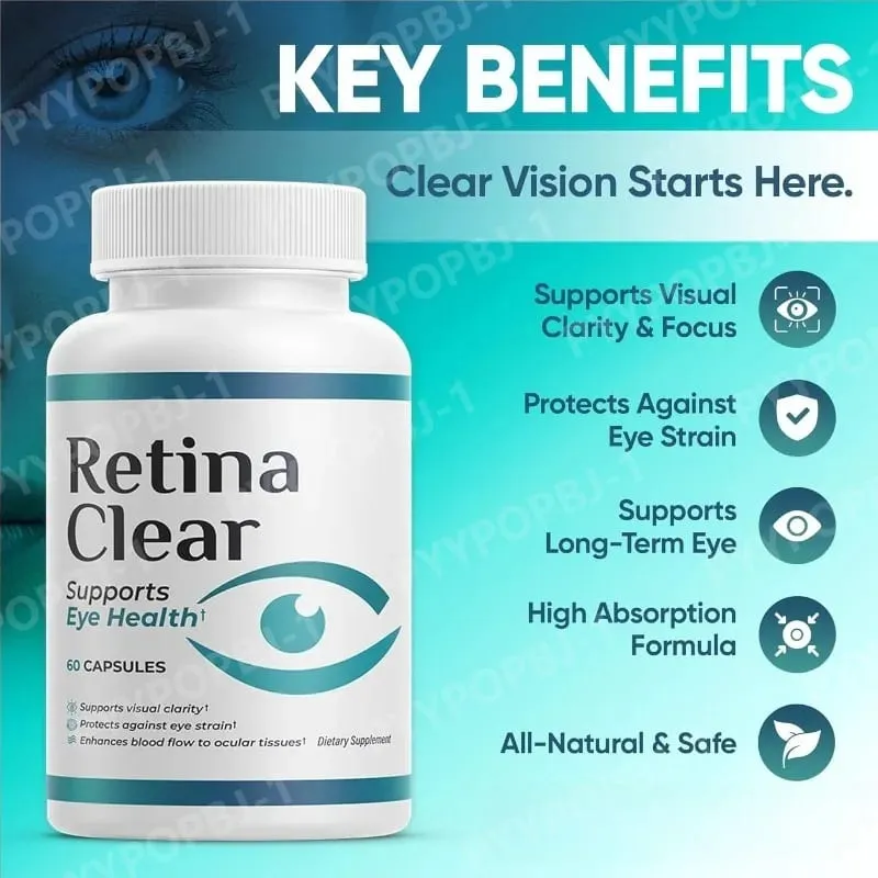 60 capsule per la protezione degli occhi supportano la chiarezza visiva e alleviano l'affaticamento degli occhi. Contengono multivitaminici di luteina e zinco — image 6