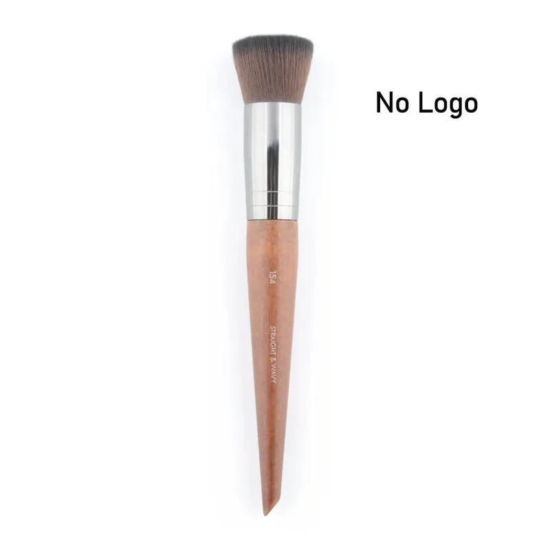 ไม้ธรรมชาติ 1 ชิ้นแปรงแต่งหน้ารายละเอียดอายแชโดว์ Make up kit คอนซีลเลอร์ Smudge Highlighter Eyebrow Eye Brow แปรงลูกกลิ้ง