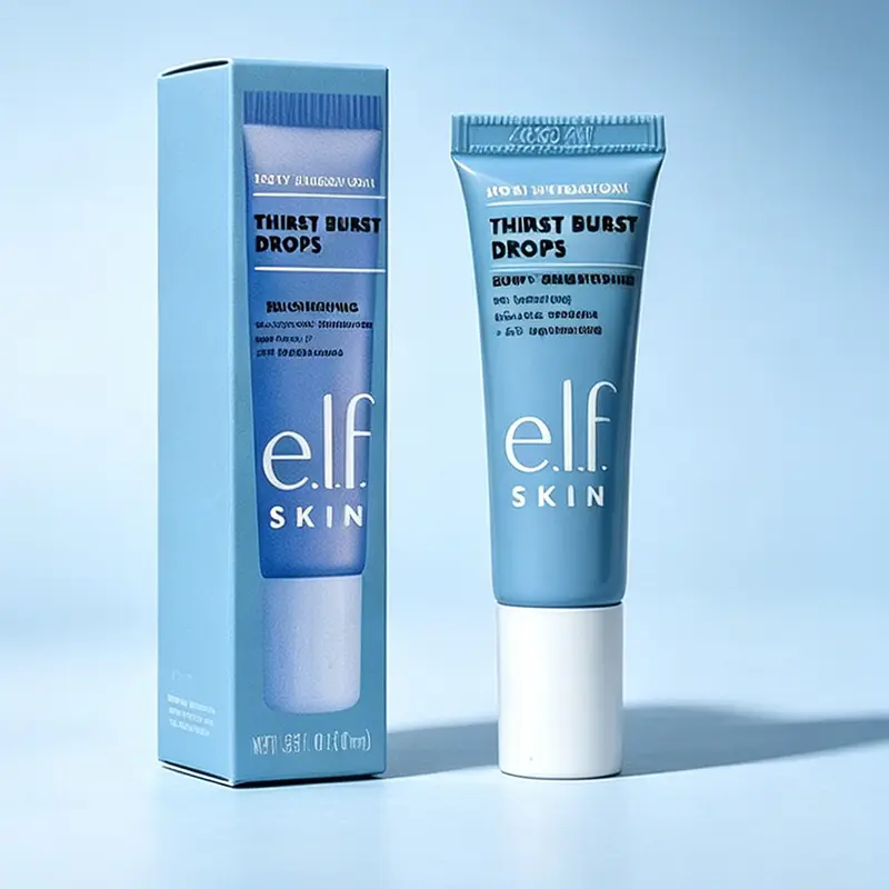 Elf Thirst Burst Drops Brightening Moisture Gel ไพรเมอร์ก่อนแต่งหน้า Essence Hydrating บำรุงผิวแห้งเพื่อการแต่งหน้าที่เรียบเนียน