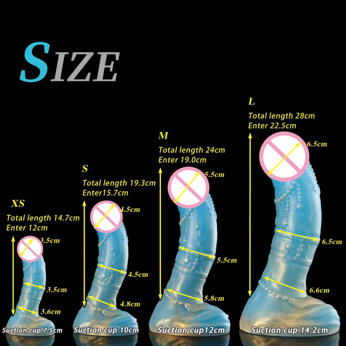 Nothosaur Realistic Dildo Vibrator Výkonný stimulátor bodu G a klitorisu Sexuální hračka pro dospělé pro ženy Masturbátor — image 5