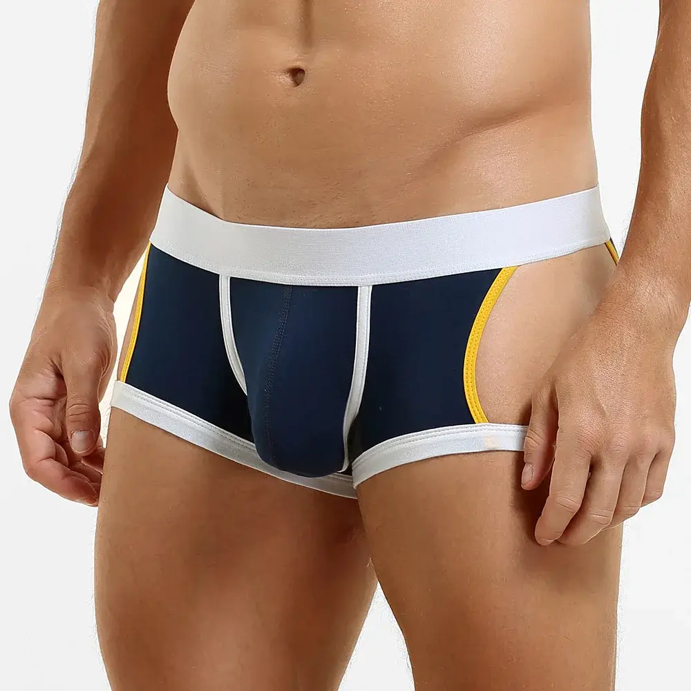 Slip plat taille basse en forme de U pour hommes, sous-vêtements tendance, Design léger, vêtements intérieurs confortables pour hommes — image 16