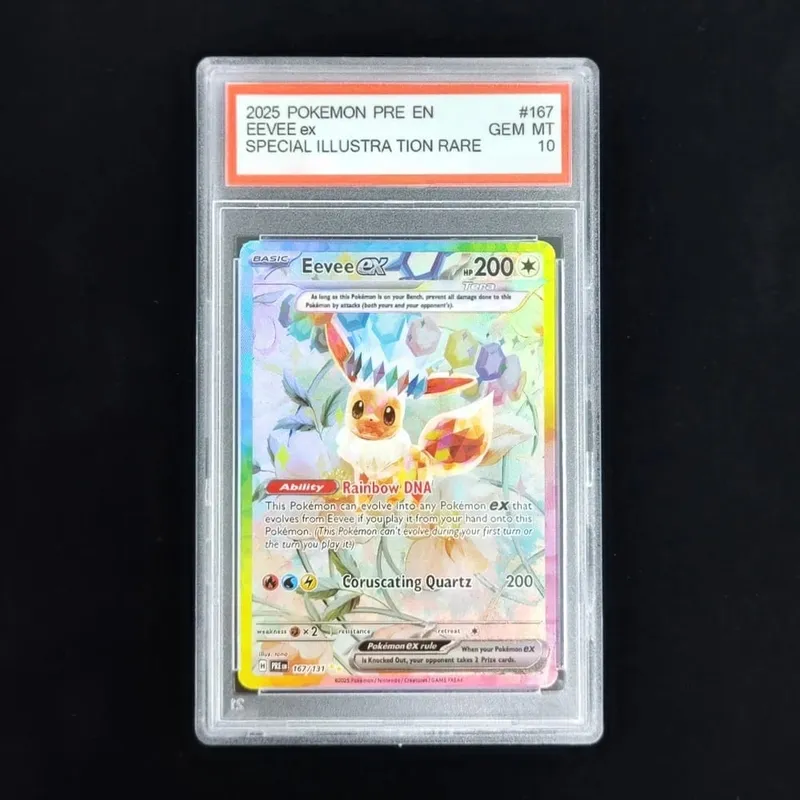 Proxy POKEMON PRE English PRISMATIC EVOLUTIONS #161 UMBREON ex Grado 10 Tarjeta de juguete de colección — image 14
