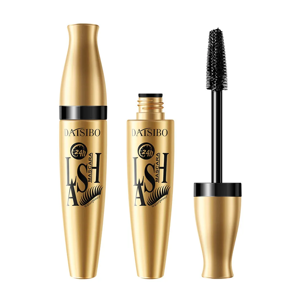3D มาสคาร่าไฟเบอร์ยาวสีดำกันน้ำมาสคาร่าสีดำ Volume Curling Eyelash EXTENSION แต่งหน้าเครื่องสำอางค์มาสคาร่า Liquid — image 5