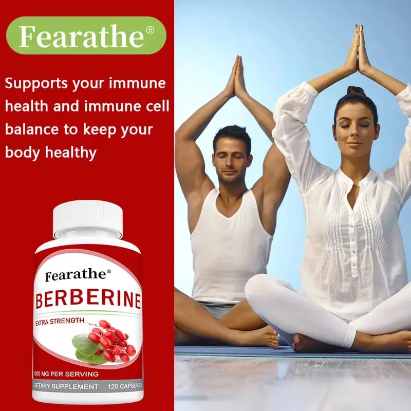 High-potency Berberine Supplement Antioxidant Supports Cardiovascular and Blood Sugar Health Gastrointestinal Health — image 5