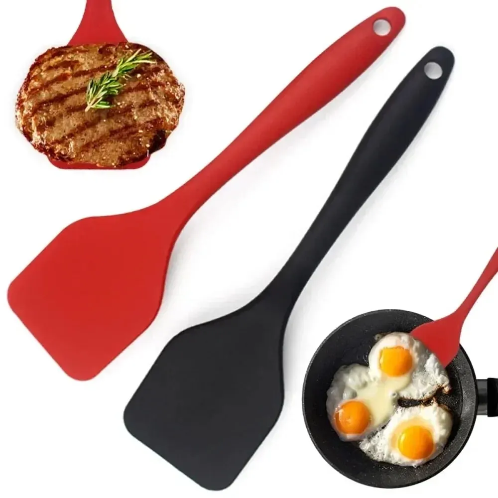 Silikon-Kochleckspatel, dichte Schaufel, gebratener Fisch, Omelettschaufel, Antihaft-Spatel, Küchenkochutensilien — image 9