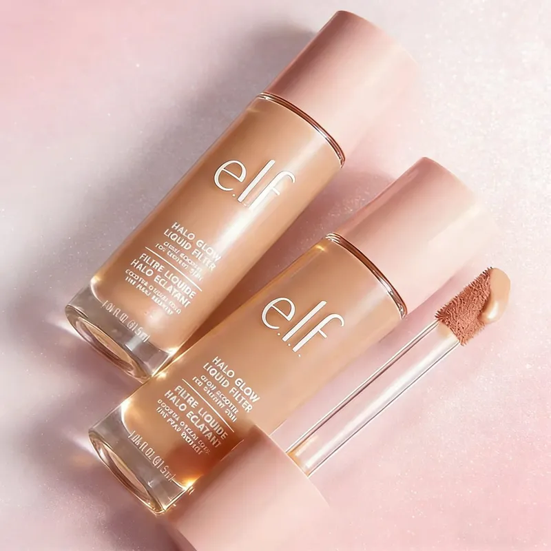 ELF Halo Glow Liquid Filter Liquid Foundation 3 New Shades Complexion Looks Healthy and More Radiant Base Makeup Beauty Products — image 3