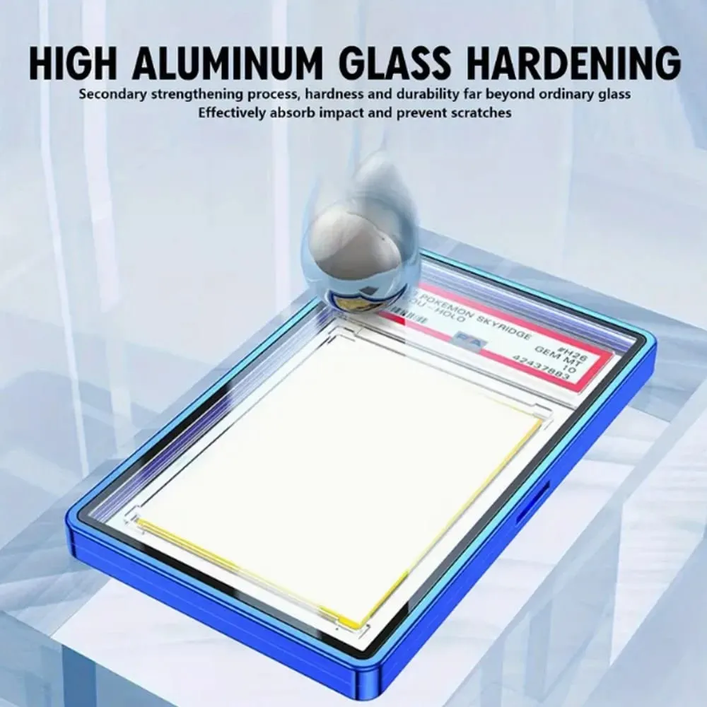 Étuis de protection multicolores en alliage d'aluminium pour cartes graduées PSA CGC BGS, porte-cartes de commerce résistant aux rayures — image 6