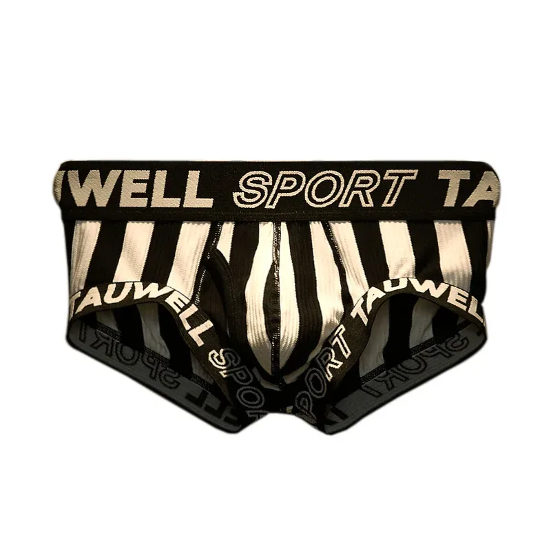 Men's underwear men's flat shorts cotton breathable mesh personality trend stripes youth sports boxer shorts — image 6