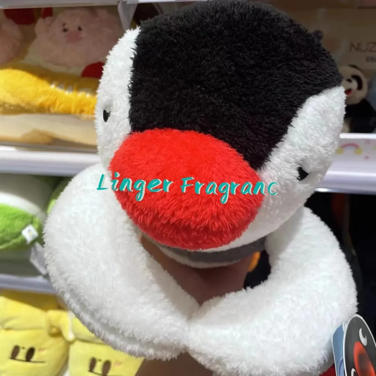 Cute Pingu Pinga Penguin Sleeping Plush Pillow Cushion For Girls Boys Kids Stuffed Animals Toys For Children Gifts 50CM