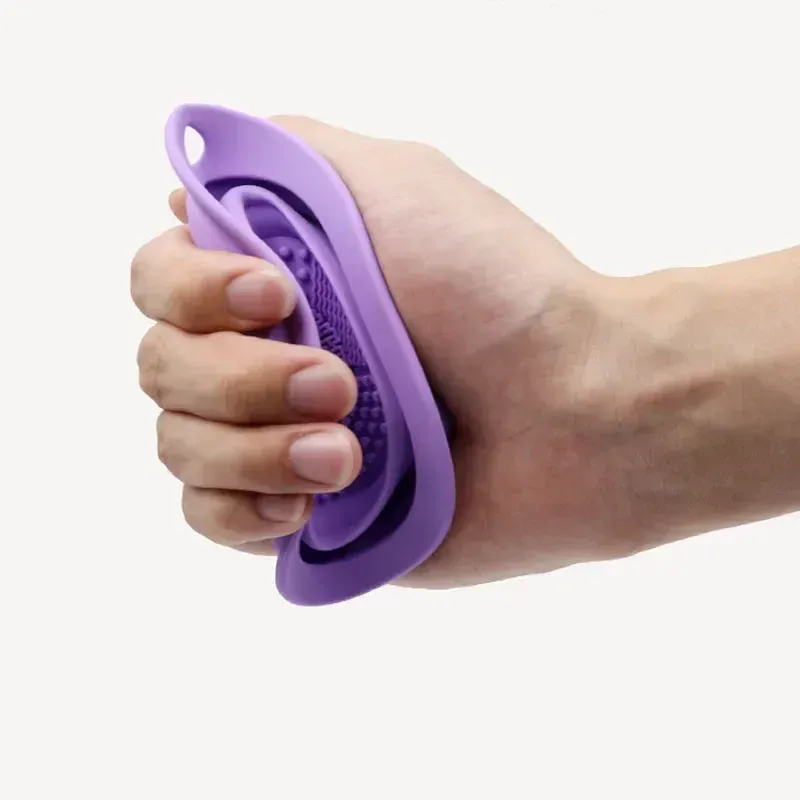 แปรงอายแชโดว์ซักผ้า Soft Mat เครื่องมือความงาม Scrubber BoxSilicone แปรงแต่งหน้าแปรงพับแป้งพัฟทำความสะอาดชาม — image 5