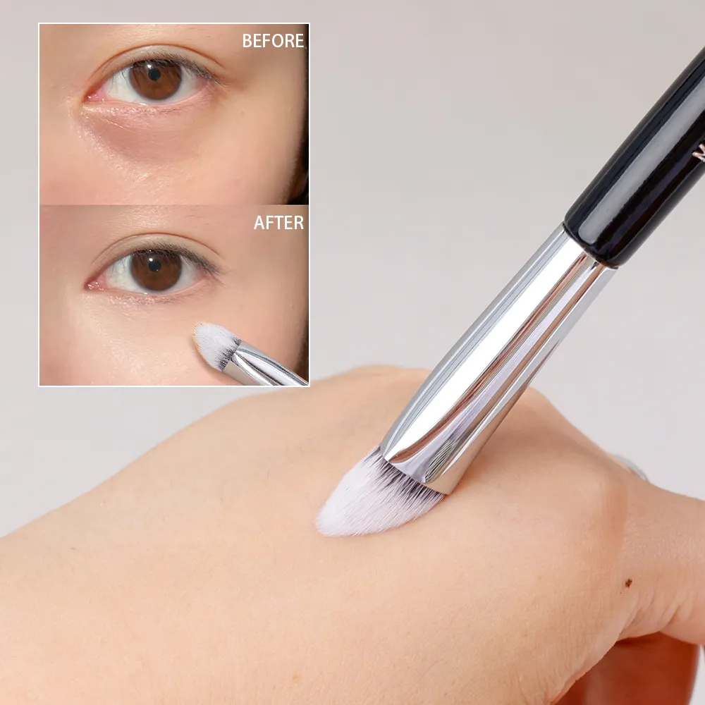 1 ชิ้นสามเหลี่ยมกรวยคอนซีลเลอร์แปรง Lacrimal Sulcus Cover Dark Circles คอนซีลเลอร์แปรงแต่งหน้า Professional เครื่องมือแต่งหน้าความงาม — image 1