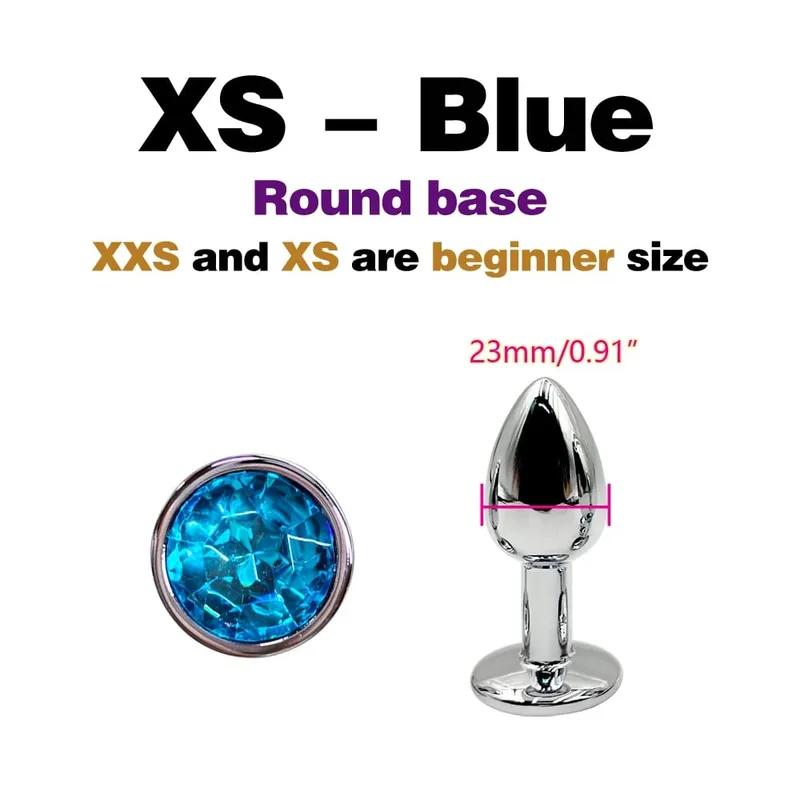 Tapón Anal de Metal con Base de gemas para principiantes a expertos, consoladores de masaje de punto G con tapón Anal de 5 tamaños, juguetes sexuales para parejas femeninas/masculinas para adultos — image 16