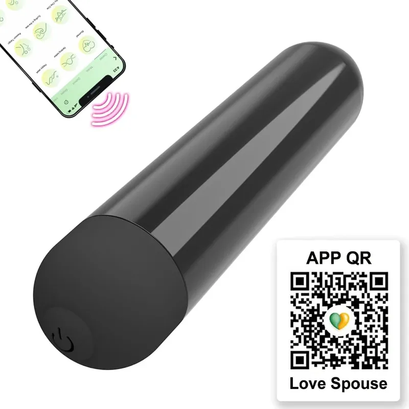 Výkonná aplikace Bullet Vibrator APP Bluetooth Control Clitoral G bodová stimulační masážní masáž Mini Anální Pussy Stimulátor Sexuální hračka pro ženy