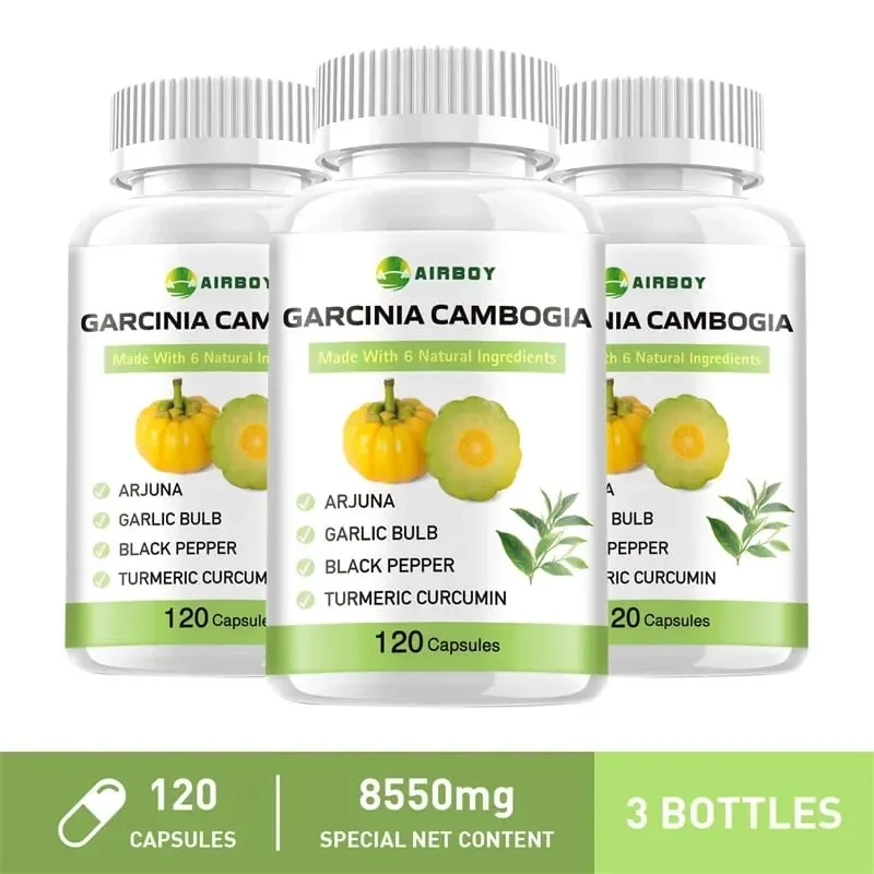 Garcinia Cambogia Capsules - Fat Burning Weight Management Appetite Suppression Metabolism Boosting — image 11