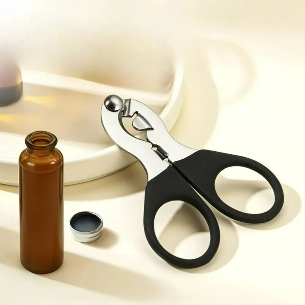 1PCS Explosion-proof Tragbare Oral Flüssigkeit Opener Multifunktionale Aluminium Medizin Fläschchen Kappe Remover & Cutter — image 4