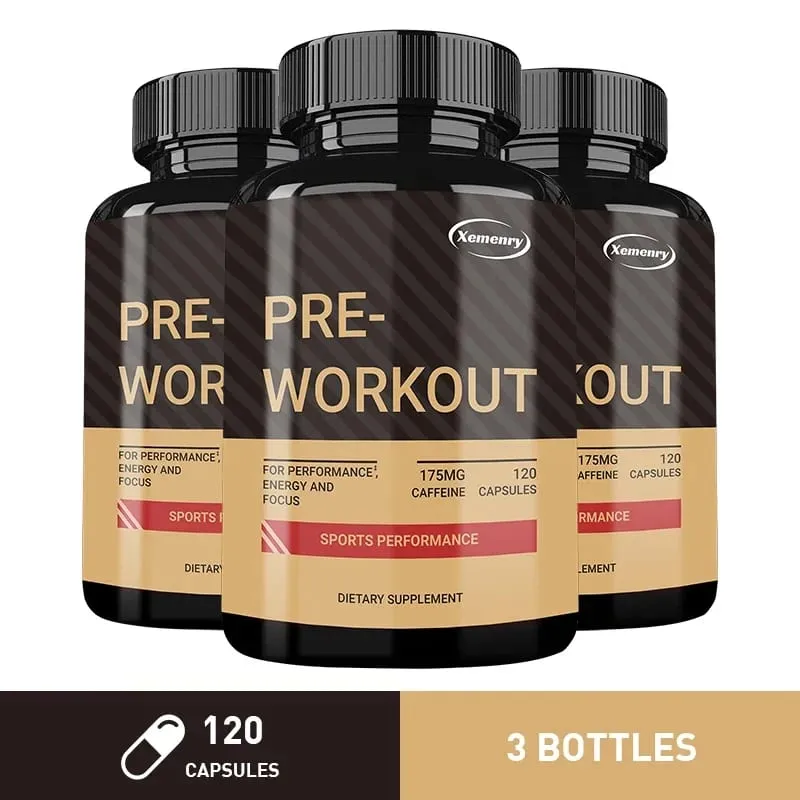 Pre-Workout Supplement - Muscle Building Endurance Support Heart Health Circulation — image 11