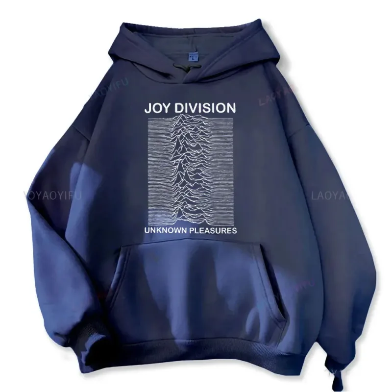 Joy Division Unknown Pleasures เสื้อกันหนาวผู้ชายใหม่ใน Hoodies & Sweatshirts ฤดูใบไม้ผลิและฤดูใบไม้ร่วงแขนยาว Hoodies Y2k เสื้อผ้า — image 2