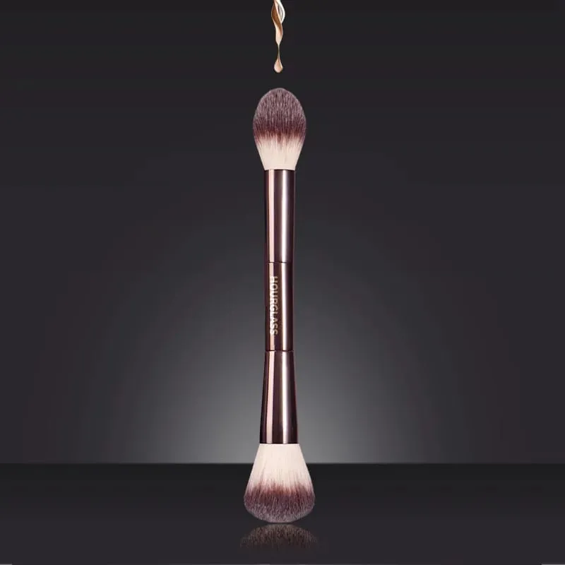 1 st Lighting Edit Sminkborstar Pulverkontur Sminkborste Blusher Bronzer utsökt Professionellt metallhandtag med låda — image 6