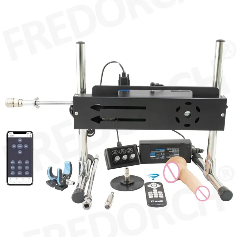 200W Leistungsstarke Sexmaschine F21S APP/Kabellose/Kabelgebundene Steuerung mit Dildoaufsätzen für Frauen Männer Automatische Masturbation Sexspielzeuge — image 19