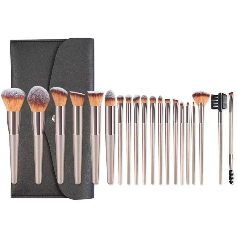15Pcs Makeup Brushes Set With Bag Eye Shadow Powder Foundation Lip Professional Beauty Tool Make Up Brush — image 8