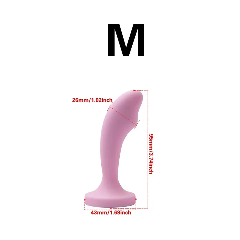 Plug anale in silicone Gem Base Butt Plug Stimolatore masturbazione anale Massaggio anale Dilatanza Giocattoli Massaggio punto G Giocattoli adulti del sesso — image 9