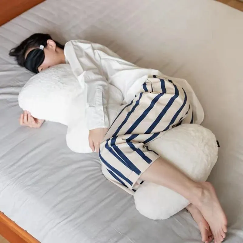 85 ซม.Nordic Home Decor เบาะสีขาวหมอน Plush Soft สำหรับเก้าอี้โซฟาที่นั่ง Love Shape Letter หมอนอิง Decoractive Props ของขวัญ — image 4
