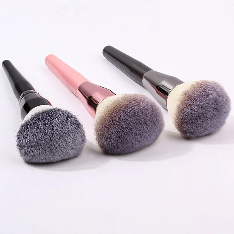 【M】Grand pinceau de maquillage visage joue Contour fard à joues nez fond de teint puissance libre pinceaux de maquillage cosmétique outil poudre Blush brosse — image 2