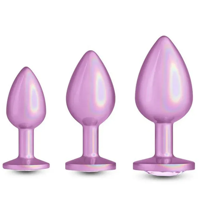 Ensemble de bouchons anaux colorés, petits, moyens et grands, perles anales en métal, Plug Anal, bijoux, jouet sexuel pour femmes et hommes — image 10