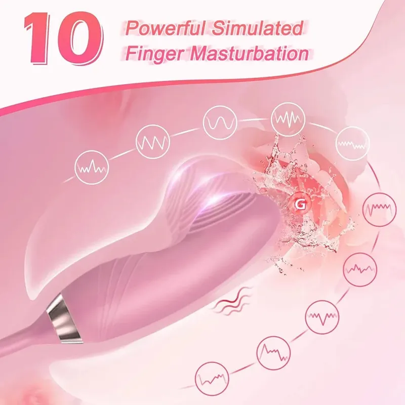 Wibrator do łechtaczki Sucker dla kobiet sutek stymulator łechtaczki damski masturbator palec poruszać punkt G wibrator seks-zabawka dla kobiet 18+ — image 4