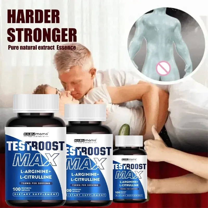 Pil Arginine Suplemen Meningkatkan Otot Lelaki Libido Meningkatkan Stamina 100% Tulen Bukan GMo — image 3