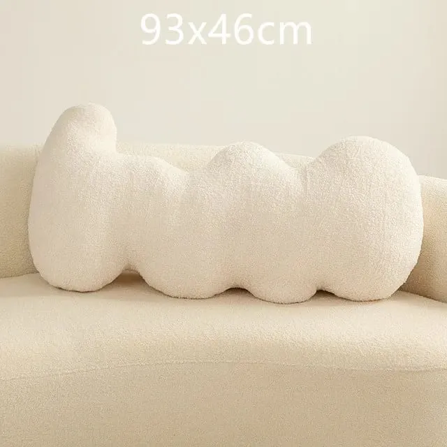 New Nordic Ball Solid Color Cushion Stuffed Flower Plush Pillow for Sofa Waist Office Cushion Kid Toy Gifts Home Decoration — image 21